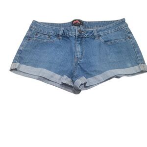 Forever 21 Women Jean Short Low Waist 29 Denim Western Summer Beach Festival Y2K